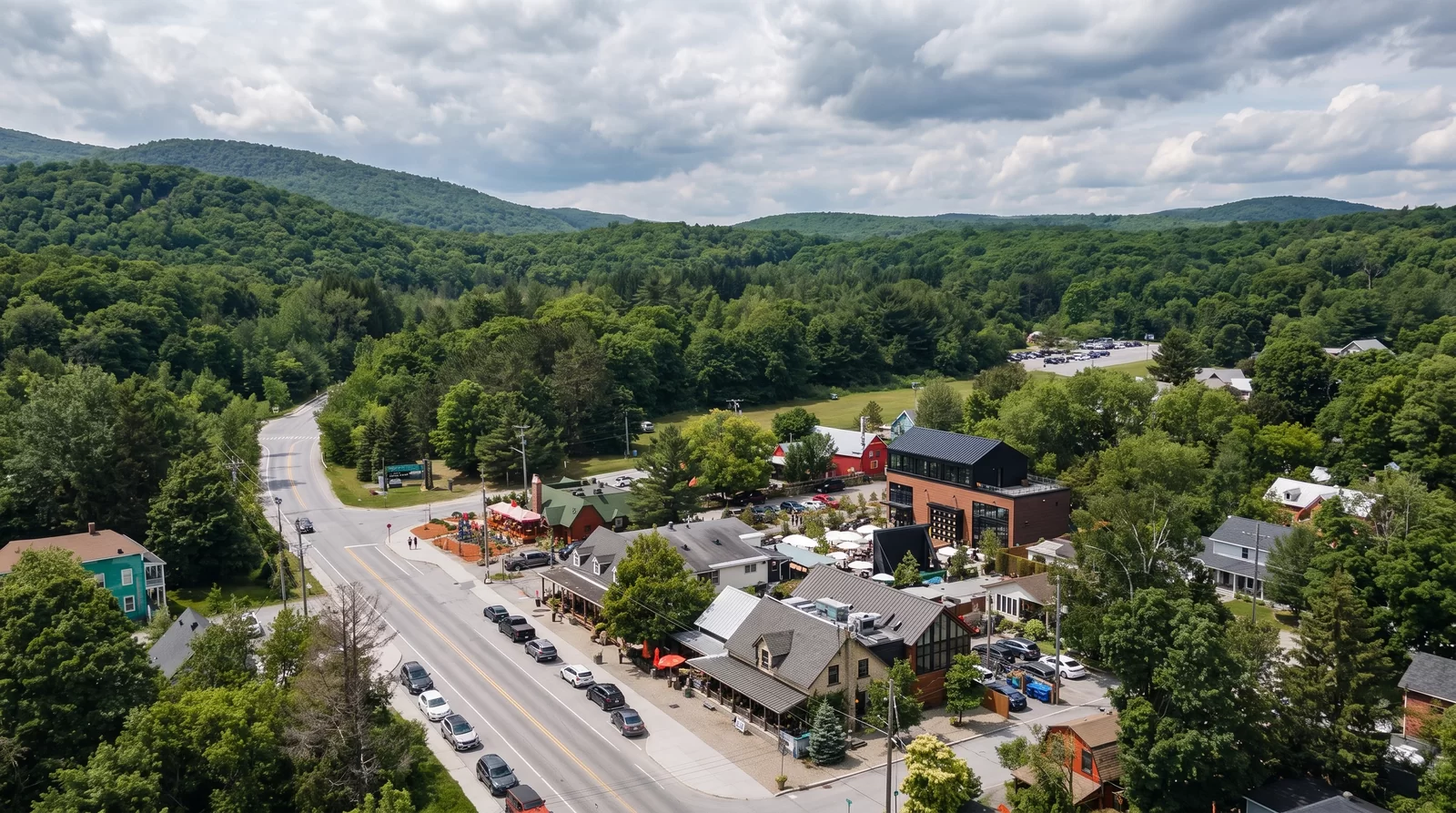 Paysage du secteur Chelsea en Outaouais